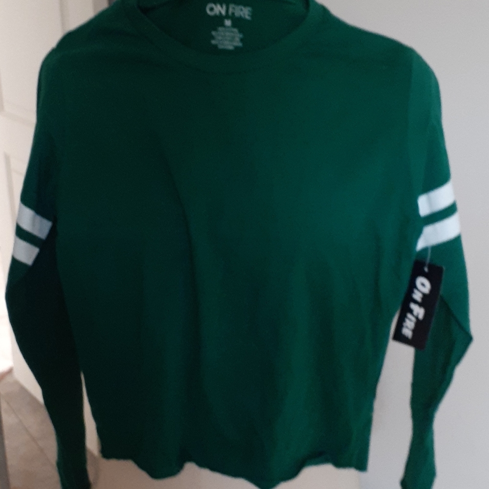 On fire long sleeved tee